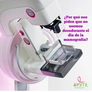 Lee más sobre el artículo Desodorante y mamografía