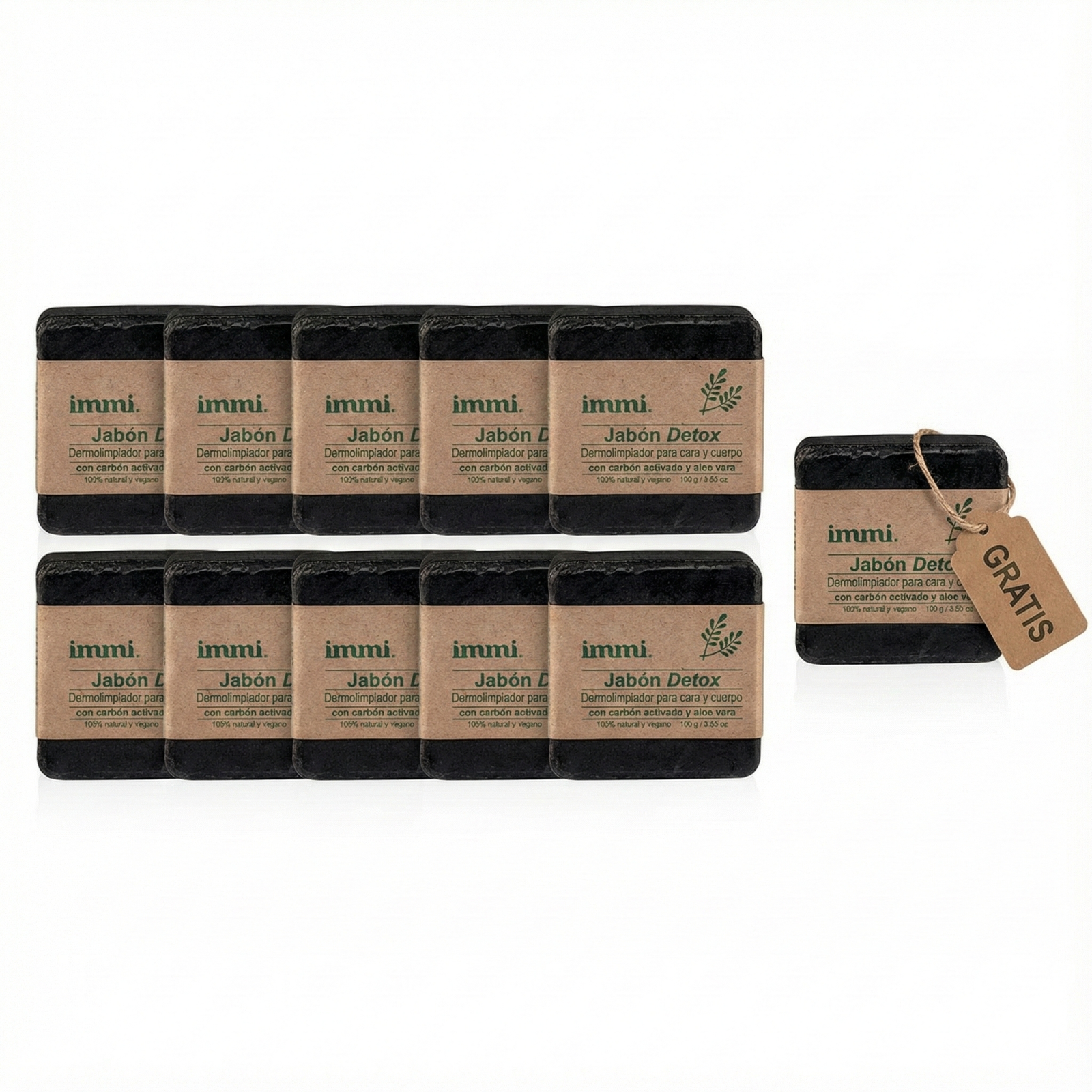 Kit Navidad 11×10 Jabón <i>Detox</i> 100 g.